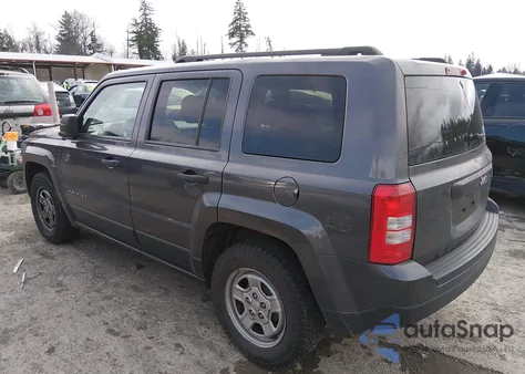 2015 Jeep Patriot Sport from USA, damaged, VIN 1C4NJPBA3FD414313